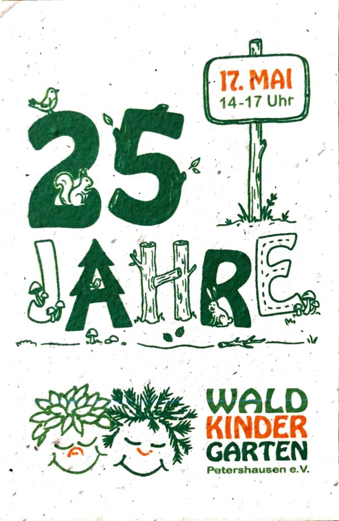 25 Jahre Waldkindergarten Petershausen